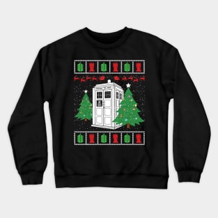 Doctor Who Ugly Christmas Sweater Crewneck Sweatshirt